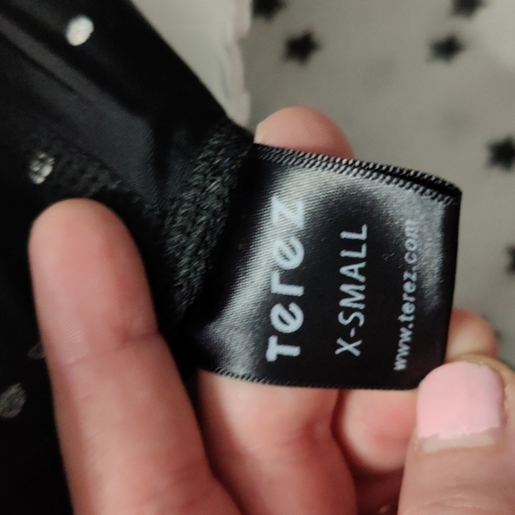 TEREZ metallic splatter paint leggings - Picture 4 of 9